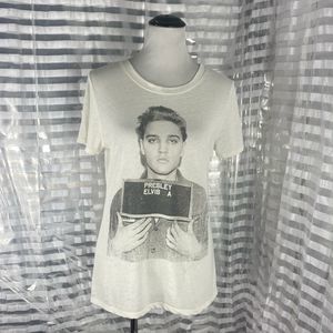 Elvis Presley Army Enlistment  Mugshot T-shirt